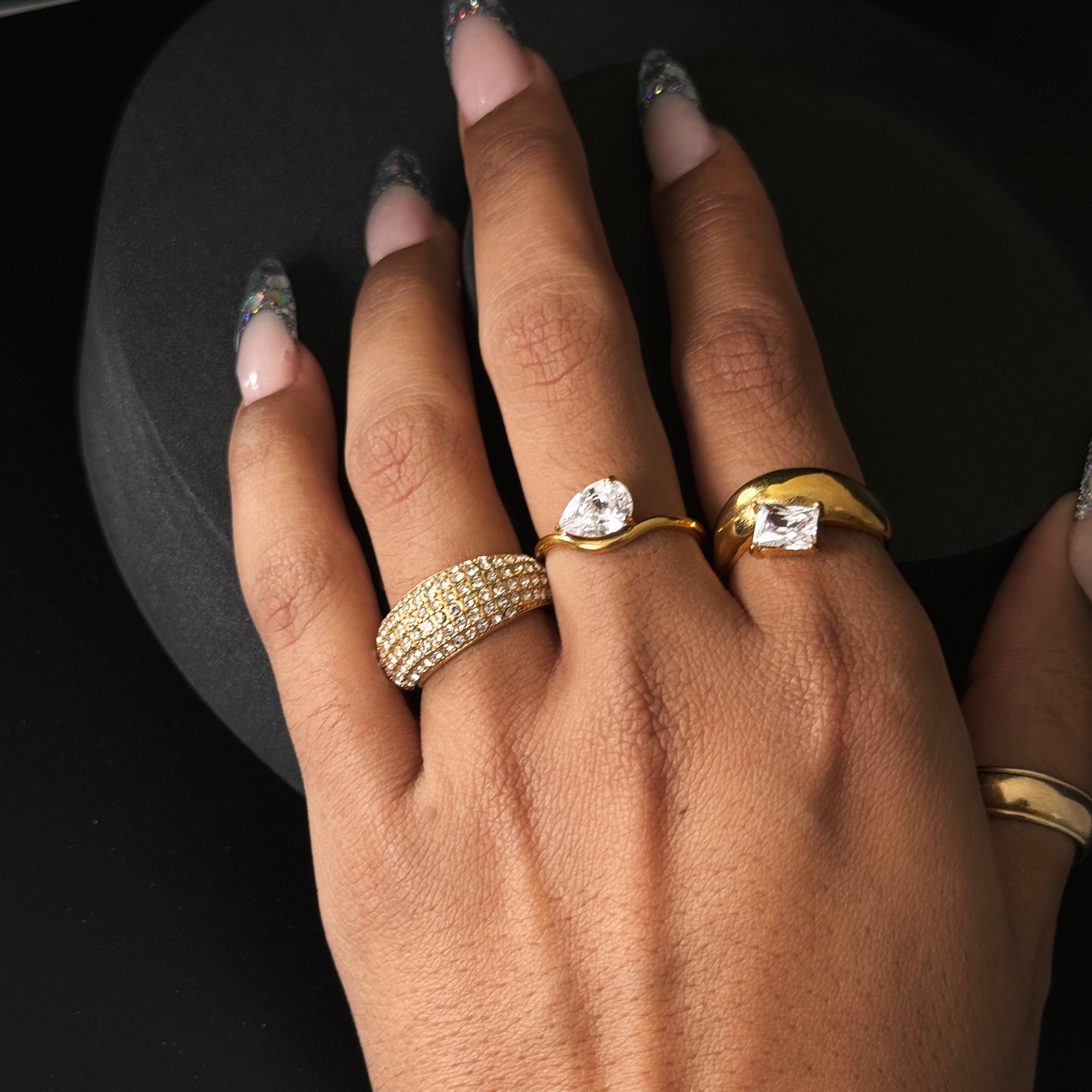 Diamond Dome Ring